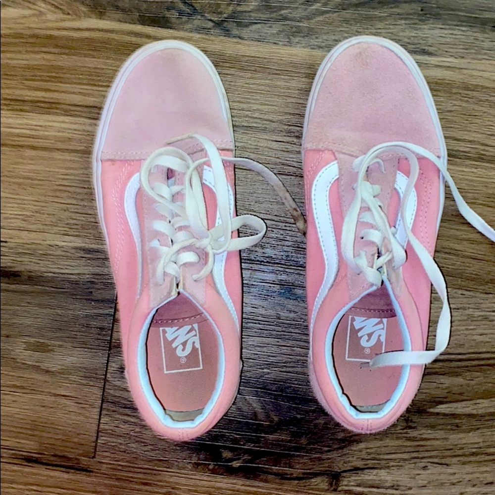 PINK VANS WOMENS 7.5